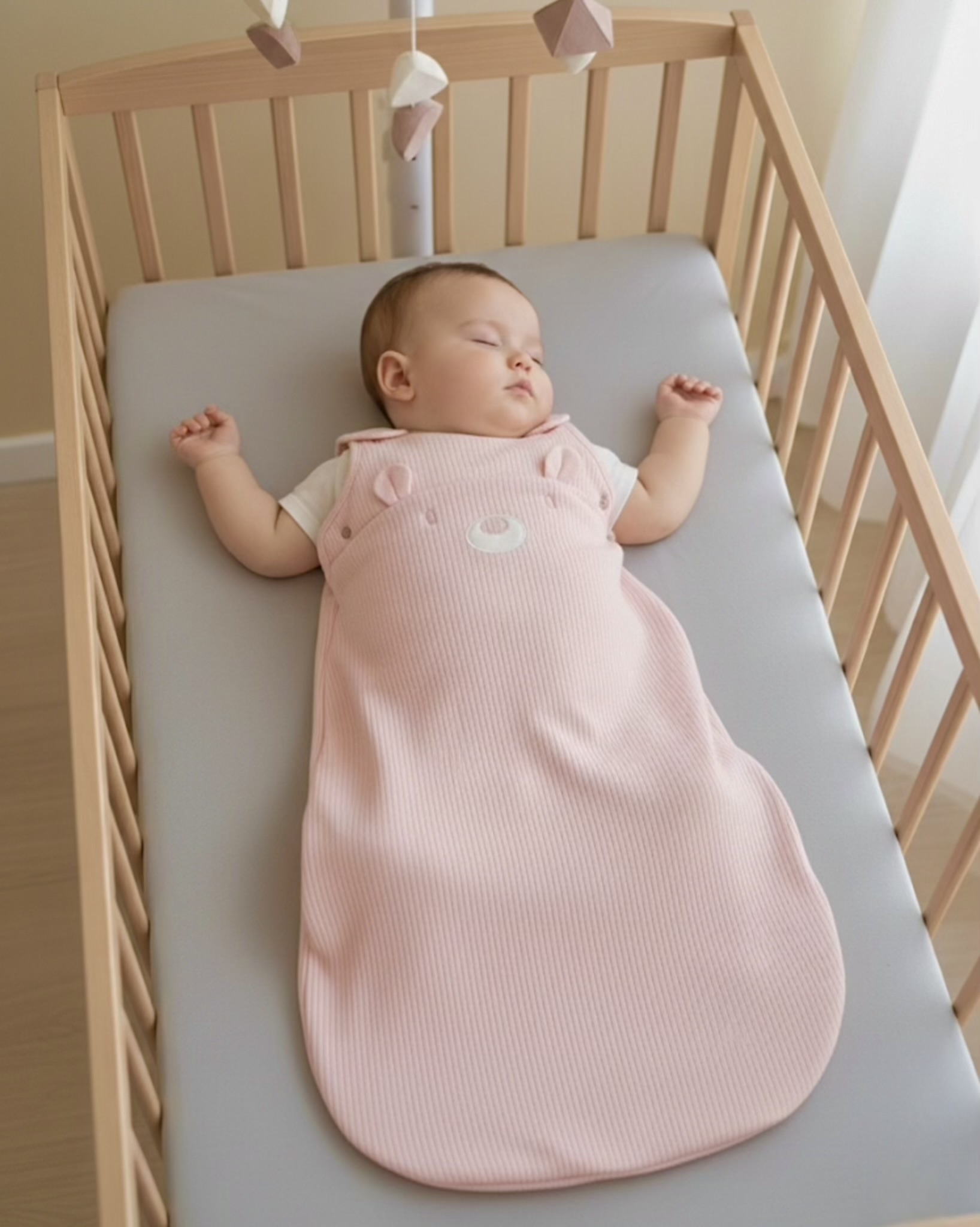Pink sleeping bag