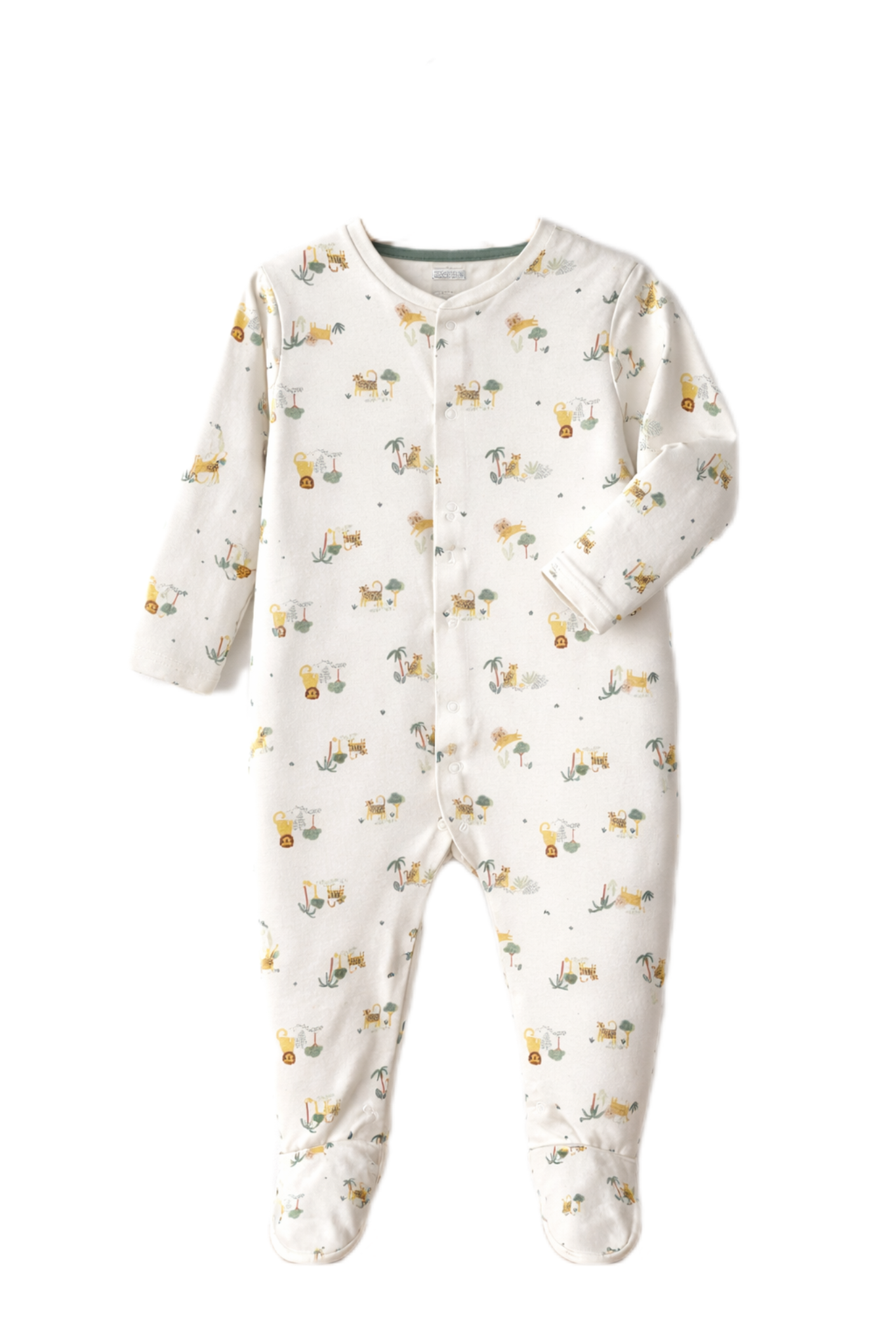 Lion on picnic sleepsuit