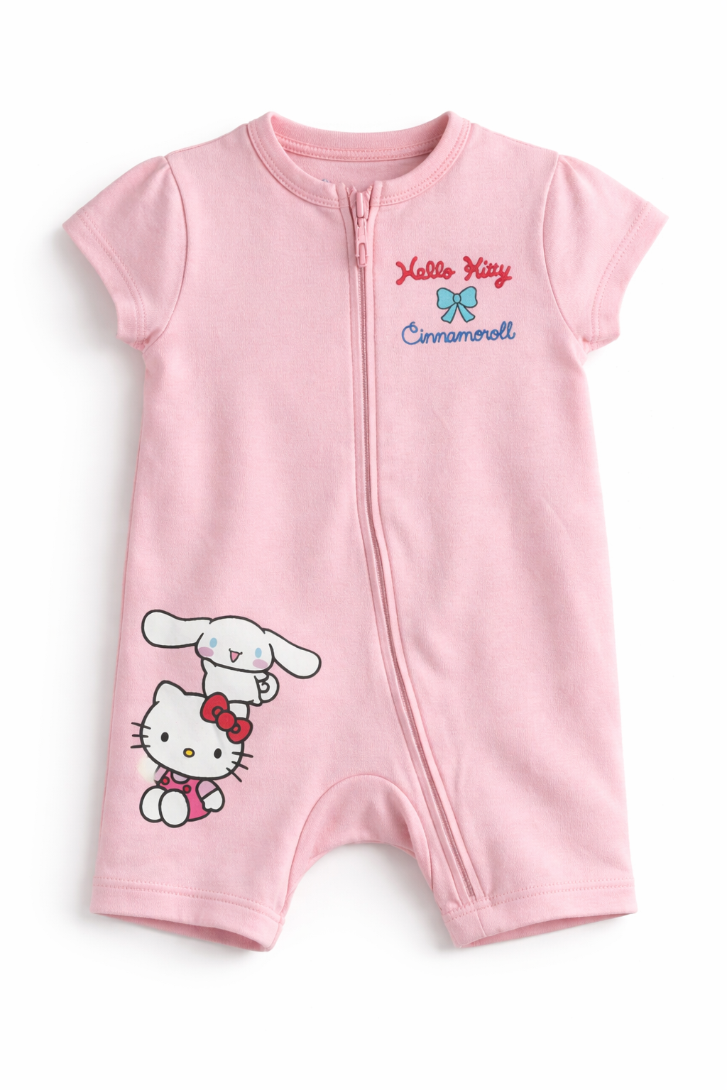 Hello kitty zipper onsie