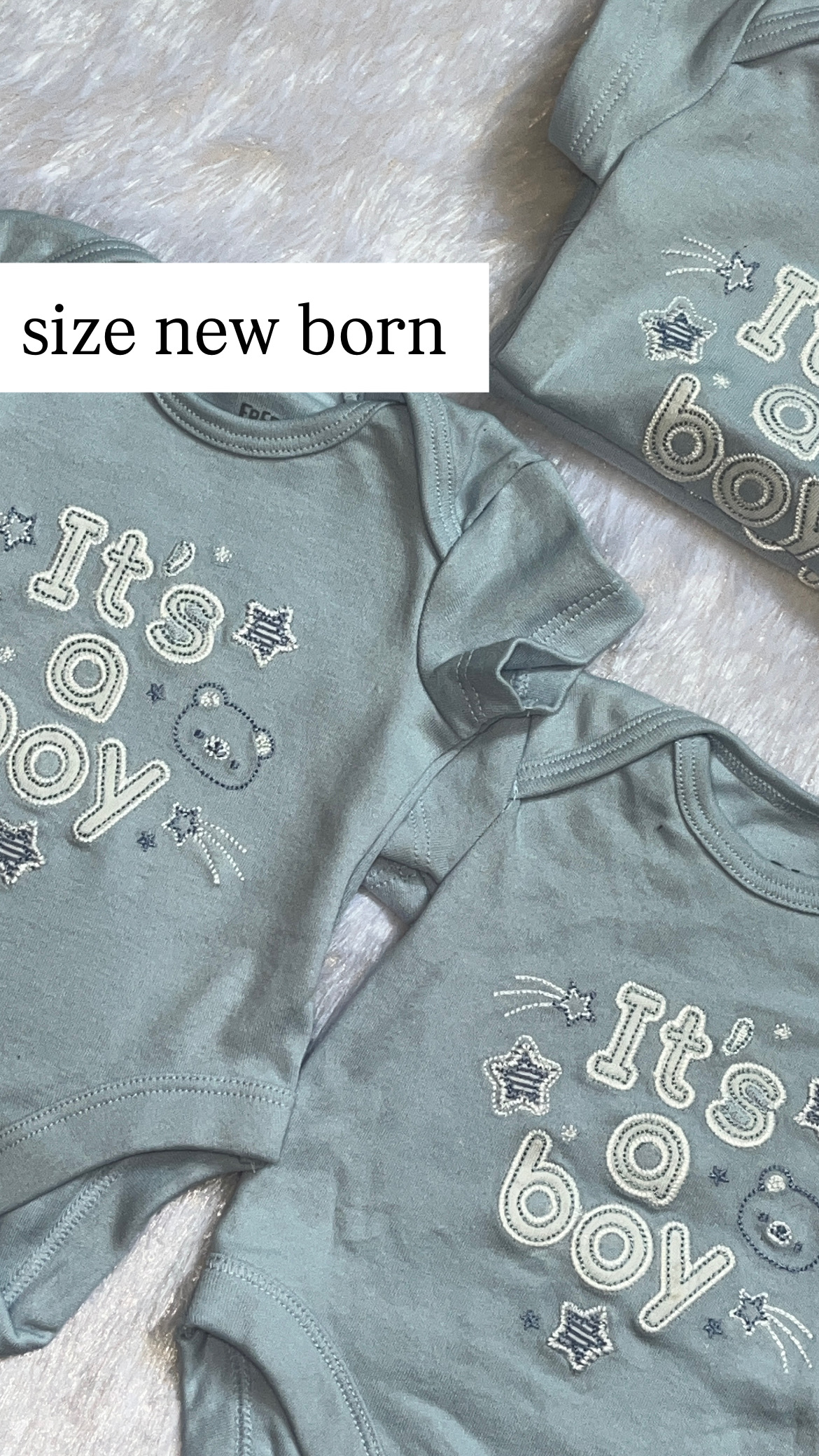 Its a boy onsie