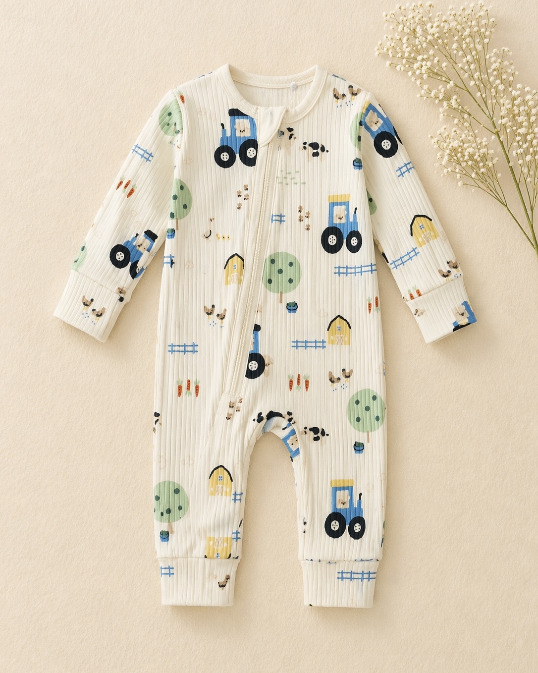 fun farm romper