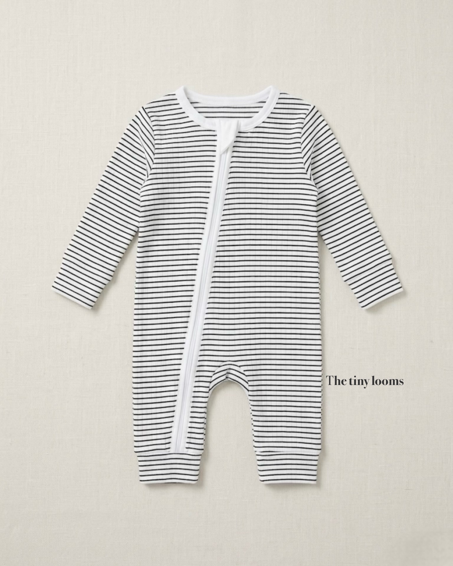 thin stripes romper