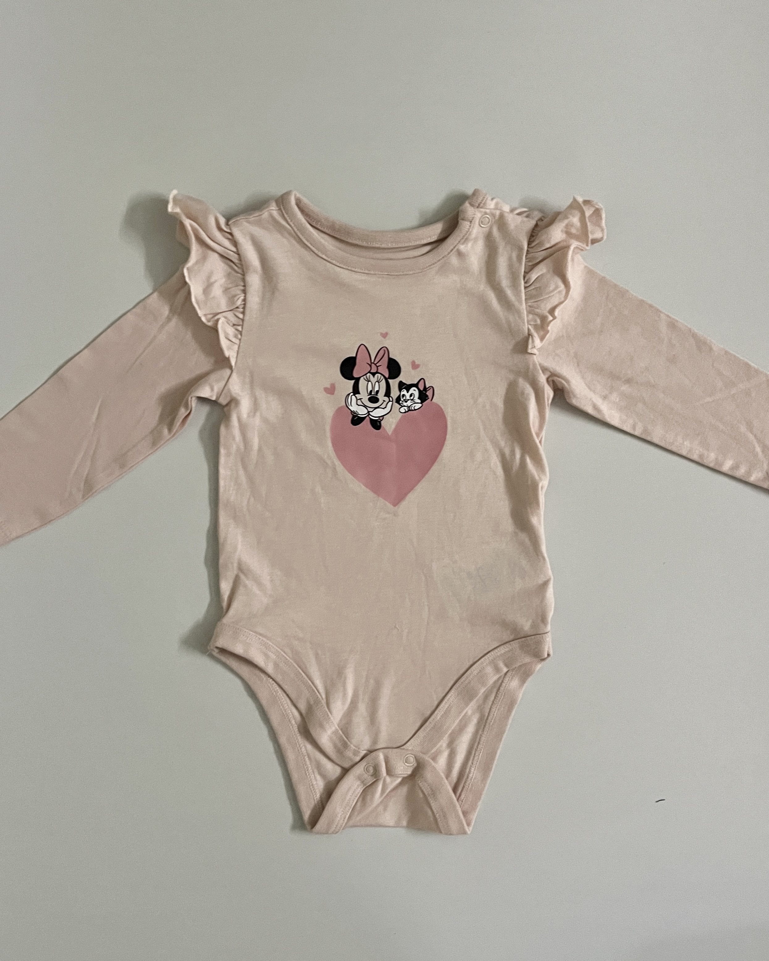 Minnie and cat onsie
