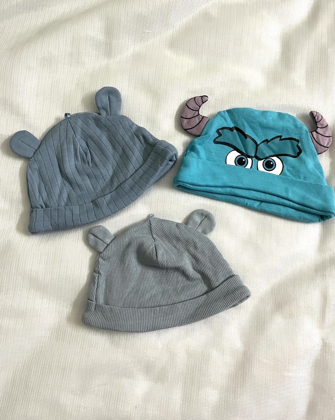 Newborn 3 piece cap