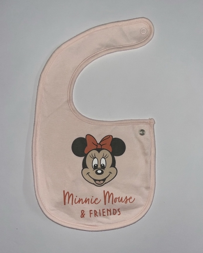 Minnie Mouse and friends bib