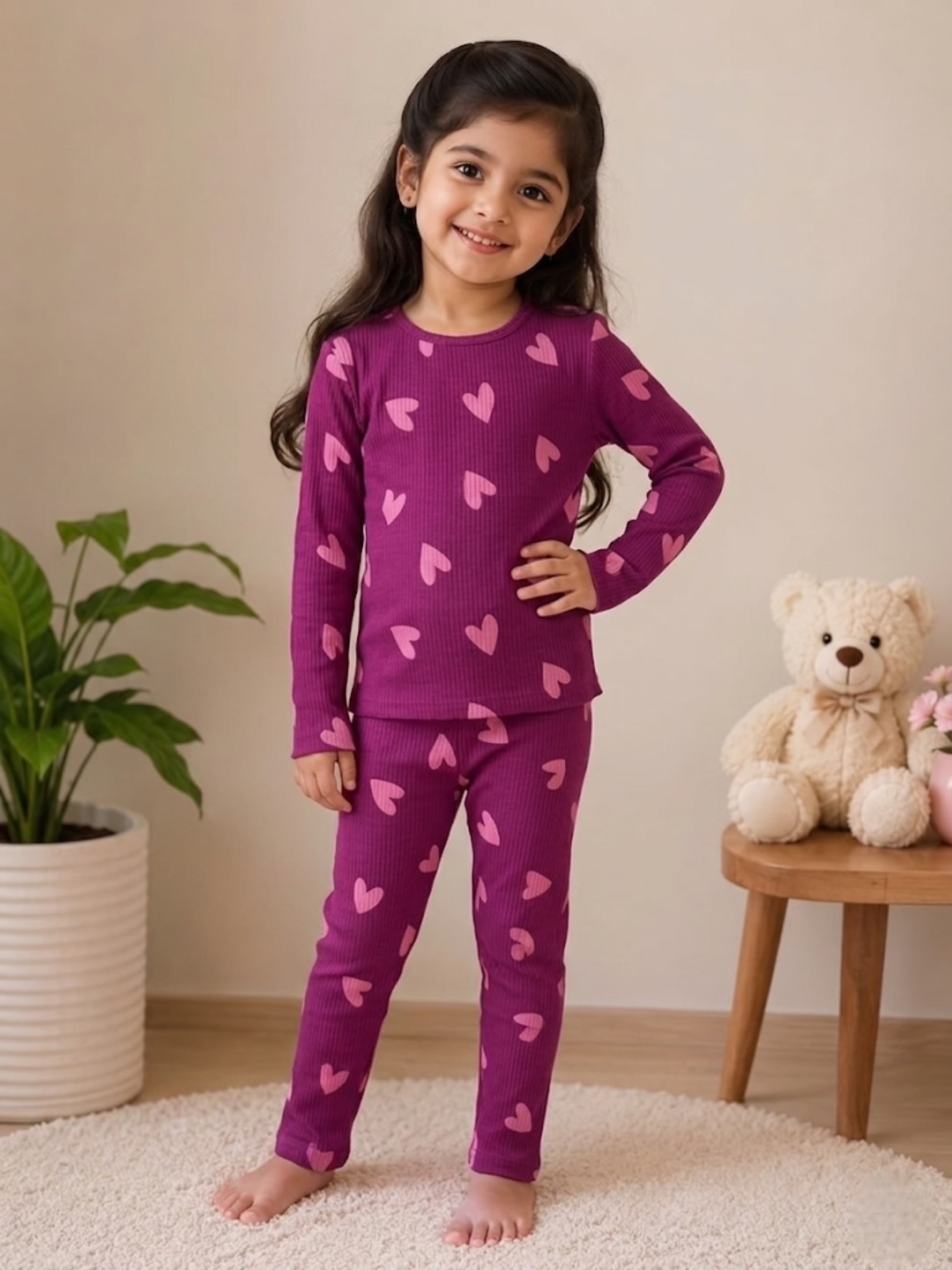 Hearts co-ord set
