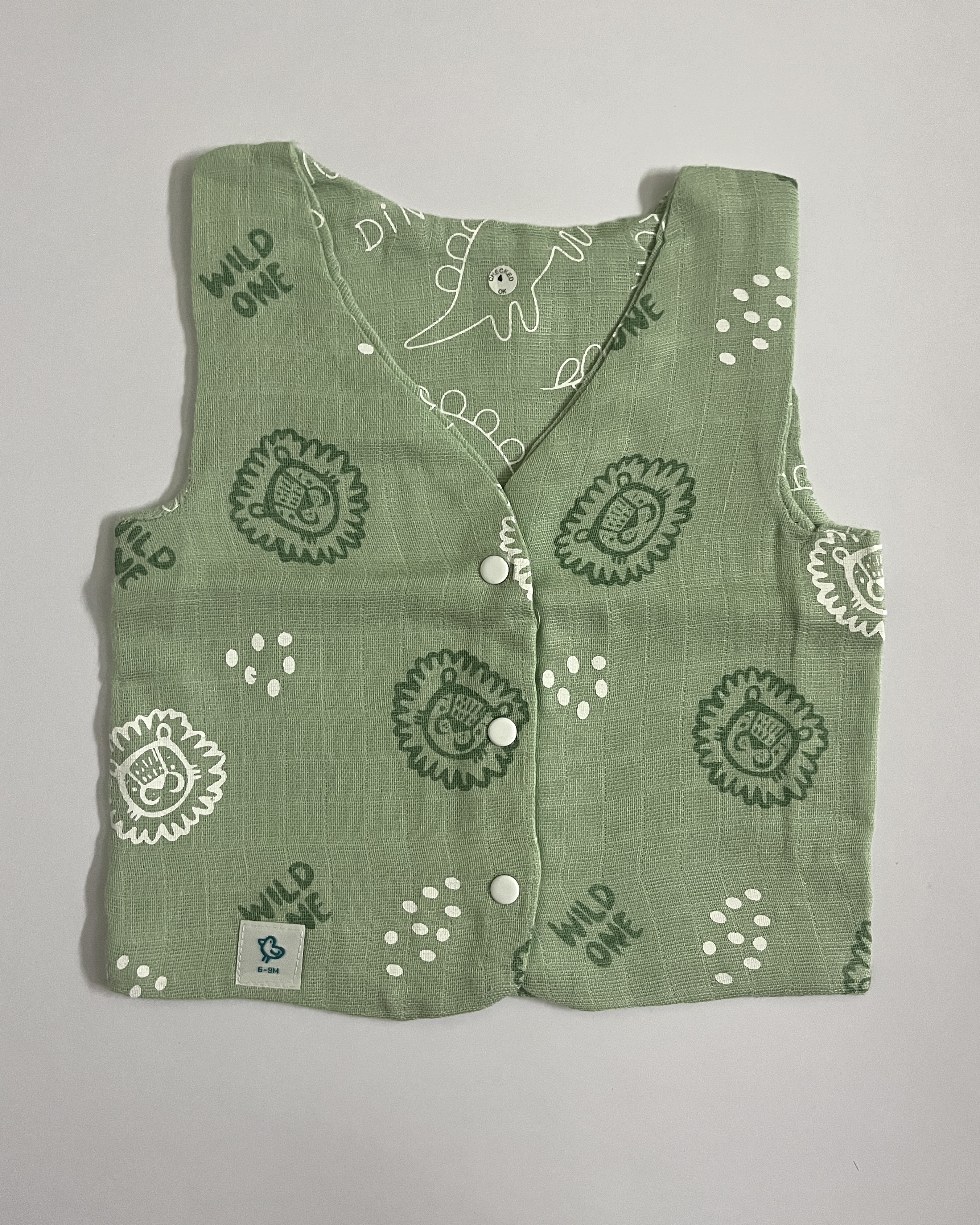 2 way muslin 6-9 months jabla