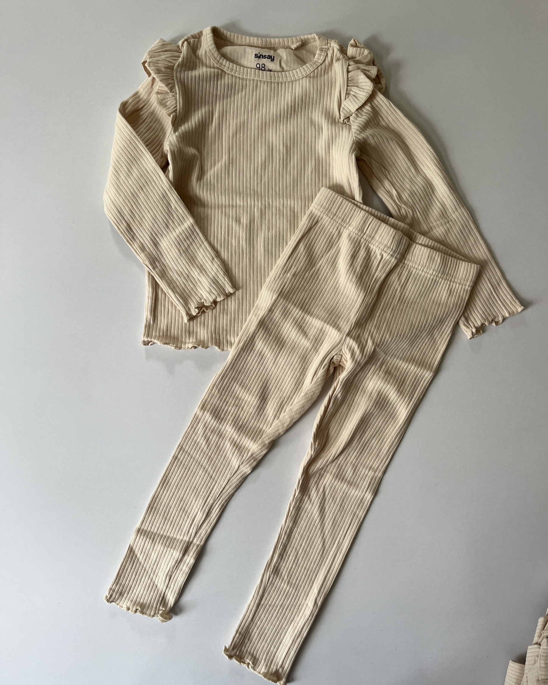 Beige full sleeve co-ord set
