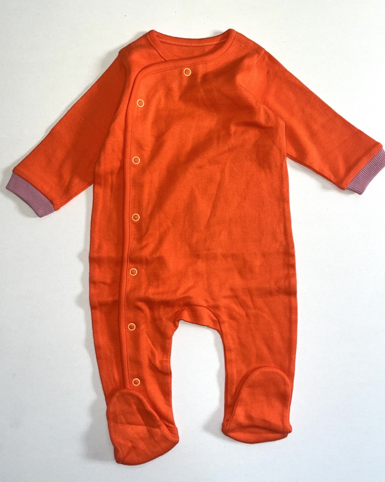 Orange sleepsuit