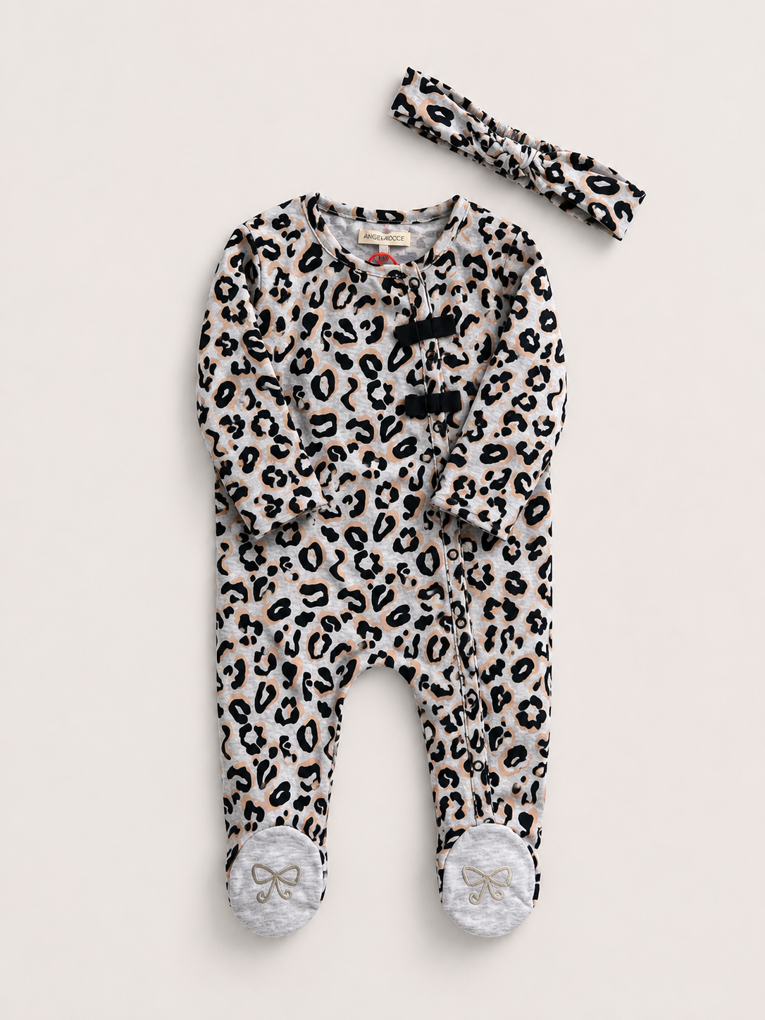 Cheetah sleepsuit