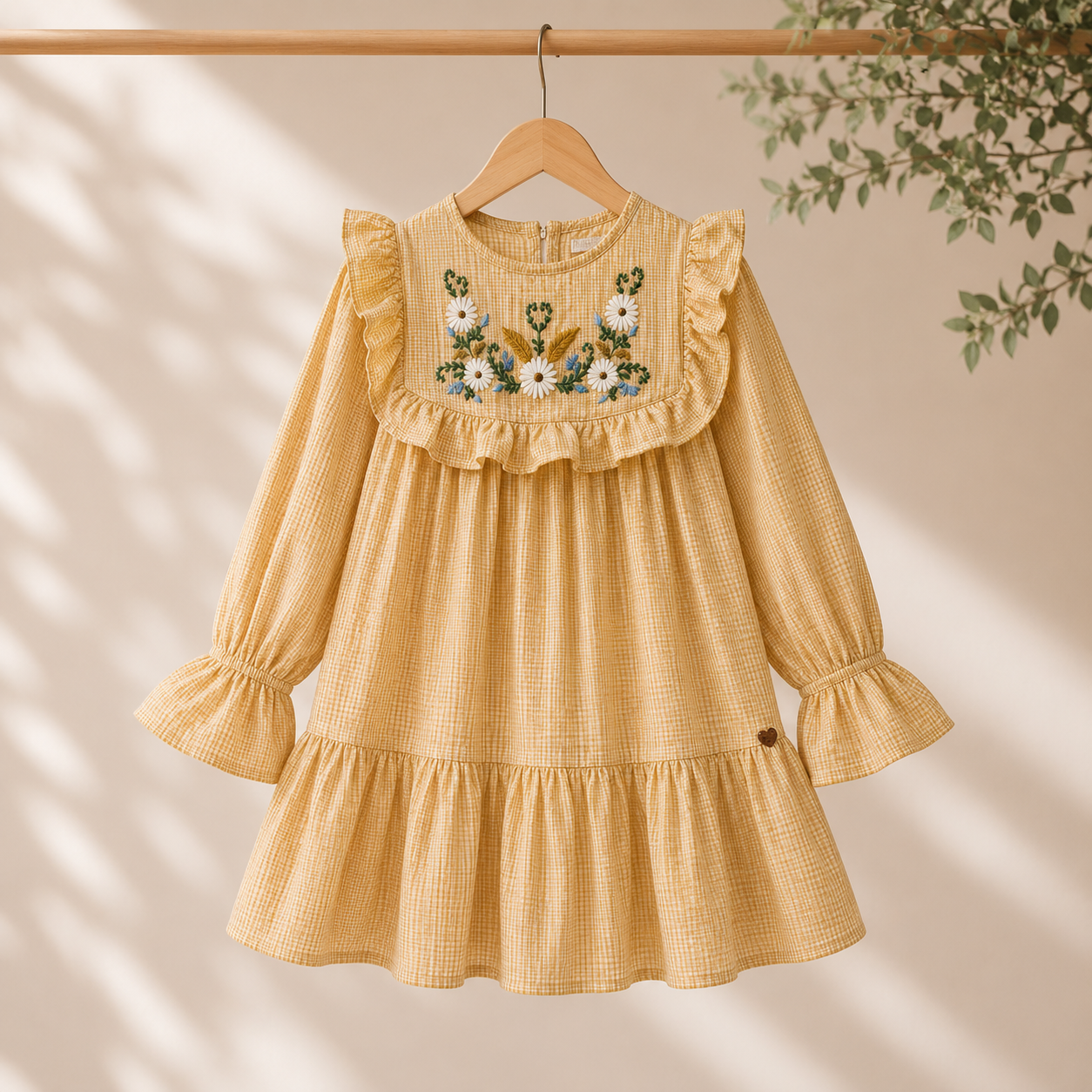 Sun kissed embroidered frock