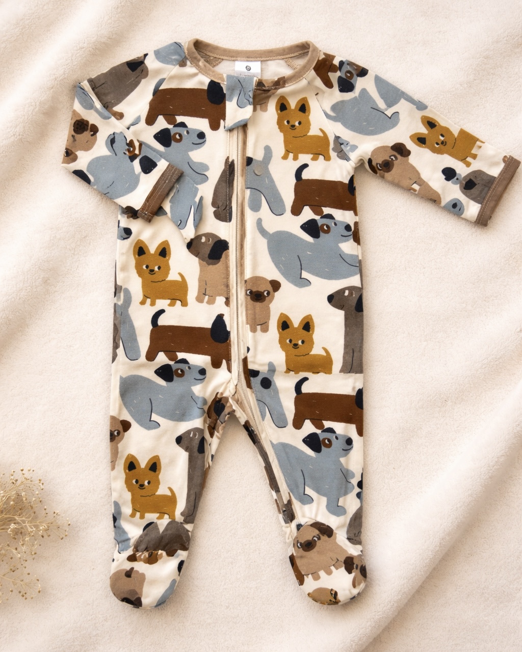 Organic cotton sleepsuit