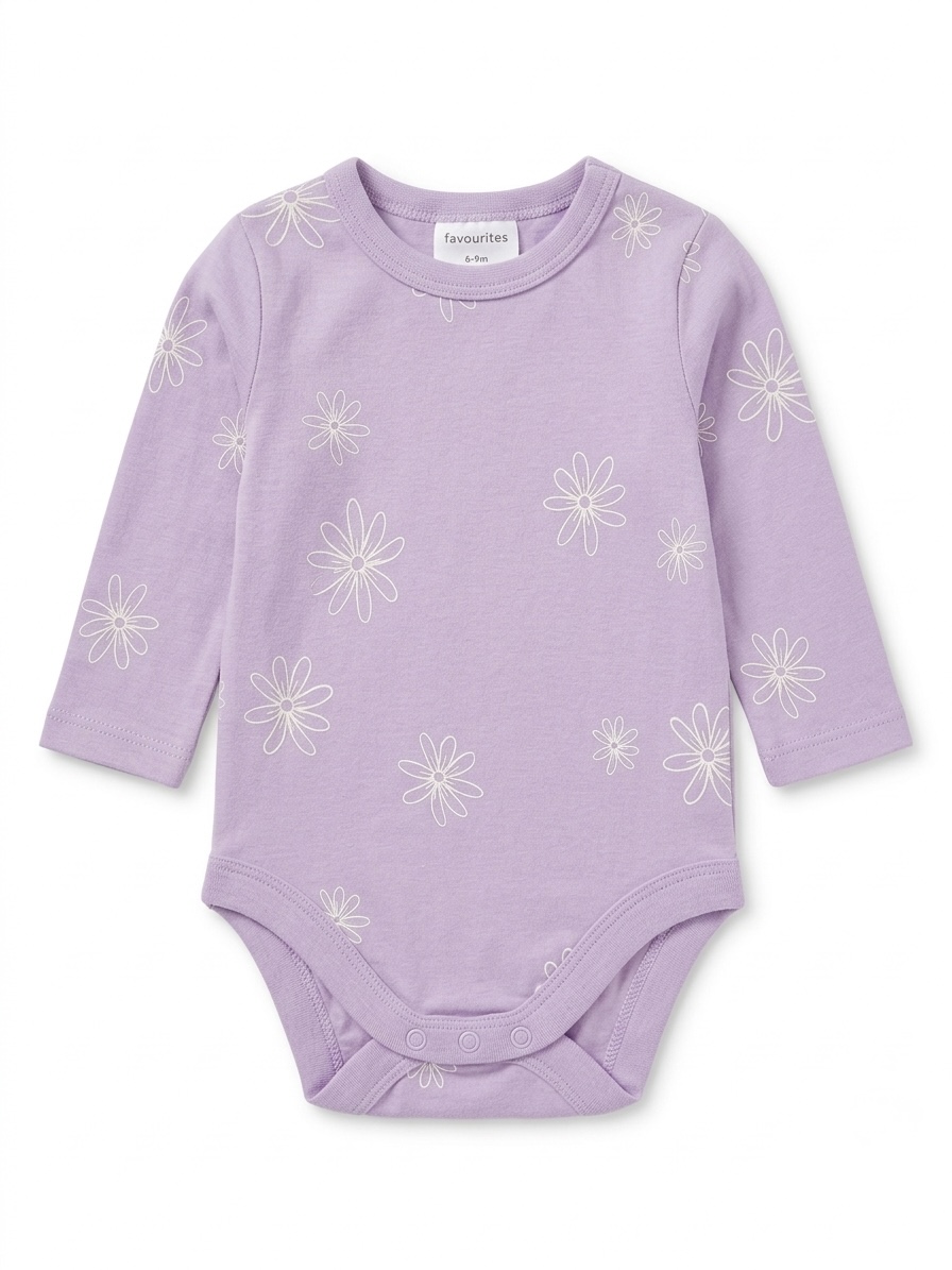 Floral print onsie