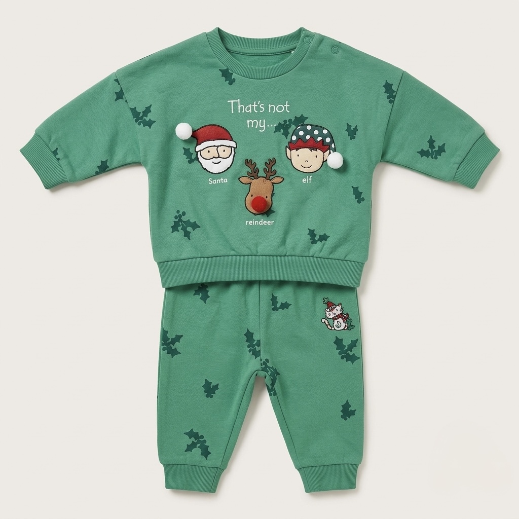 Green winter co-ord