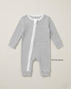 thin stripes romper