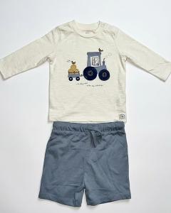 fun full sleeve shorts co-ord set