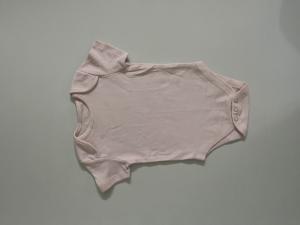 plain pink half sleeve bodysuit