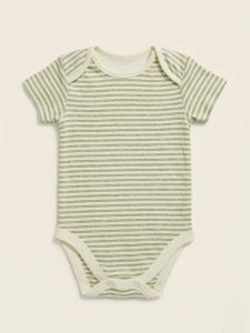green stripes bodysuit