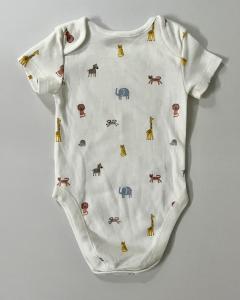 small animal print bodysuit