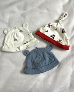 Newborn 3 piece cap