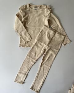 Beige full sleeve co-ord set