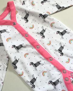 Zebra sleepsuit