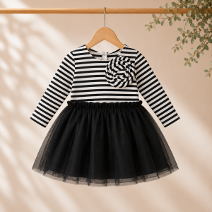 Comfy stripes dress
