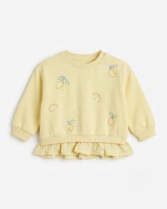 Citrus embroidered sweatshirt