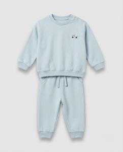 Truck embroidered motif winter co-ord