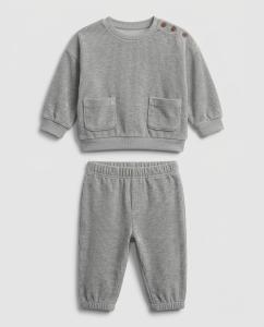 Corduroy grey winter co-ord
