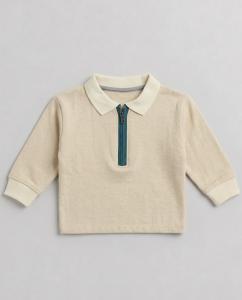 Collared sweatshirt