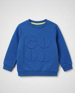 COOL embossed sweatshirt